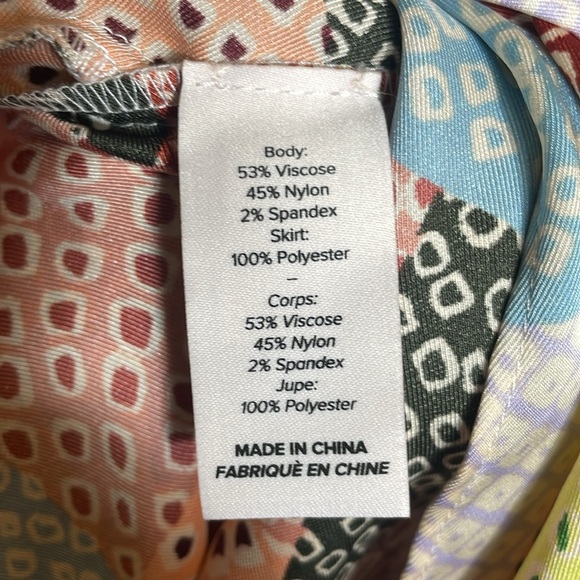 NWT Cinq à Sept Mardi Patchwork Dress - Picture 11 of 11